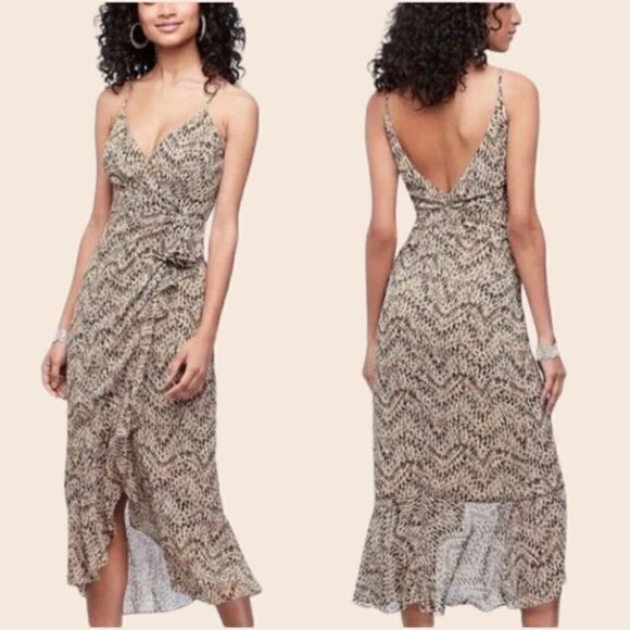 Bardot Ellie Dress in Animal Abstract Print Size 8 - Picture 1 of 15